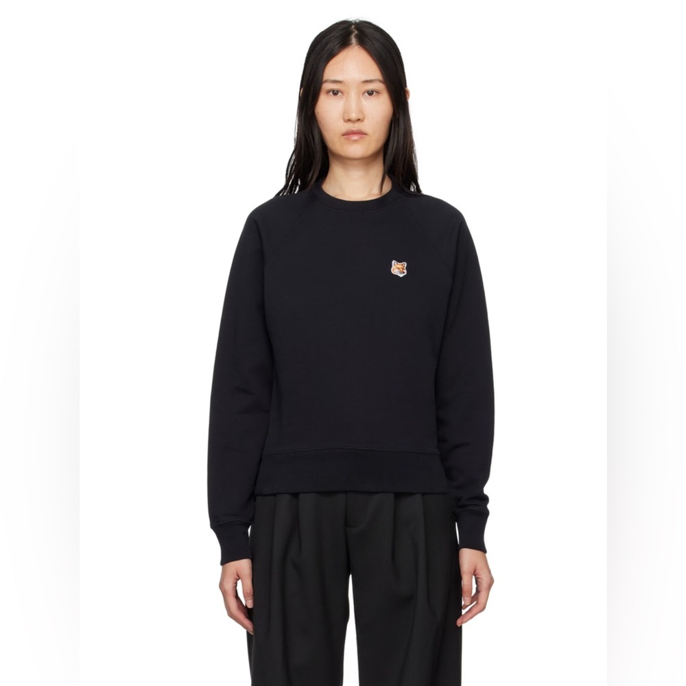 MAISON KITSUNÉ
Black Fox Head Sweatshirt